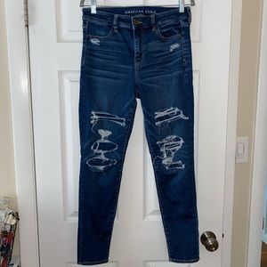 American Eagle Distressed Jegging